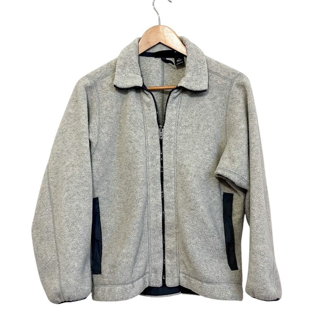 Vintage Patagonia Synchilla Mens Fleece Jacket Size M‎ Oatmeal Zip Outdoor Gorp